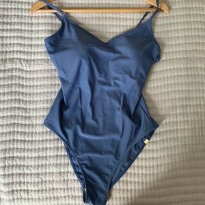 Summersalt Cornflower Blue One Piece Bathing Suit size 8